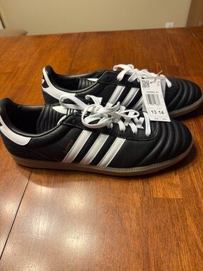 Adidas Samba JPJQ9056 Black/White/Gum Men’s Size 13 Leather Sneakers